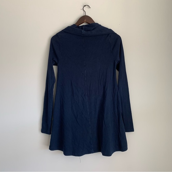 Prairie Underground Your Orbit Cowl Tunic Navy Small - Picture 4 of 4